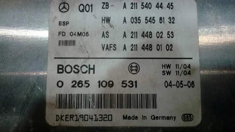 Centralita Cambio Automatico para Mercedes-Benz Clase E (W211) Berlina