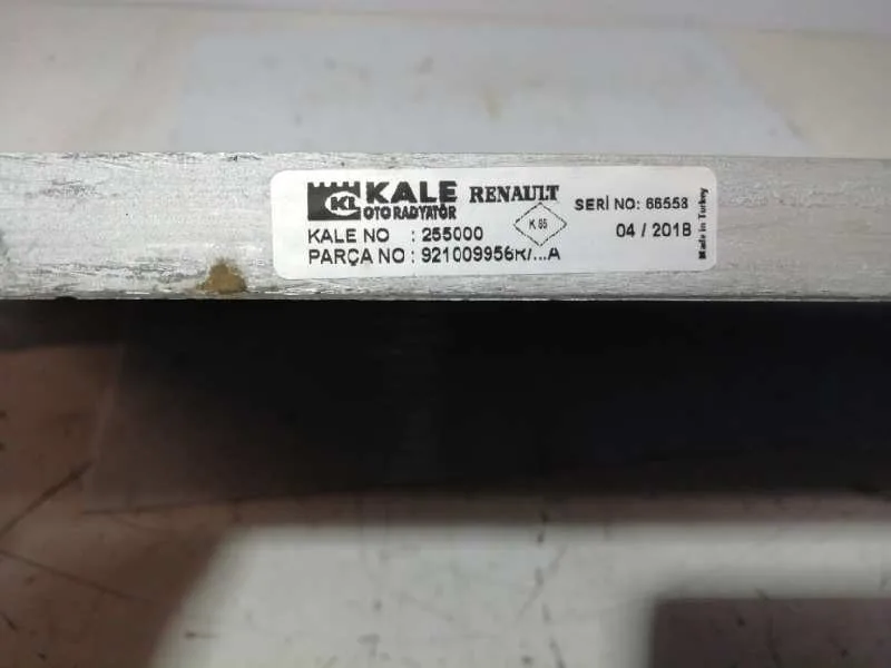 Condensador / Radiador Aire Acondicionado para Renault Fluence