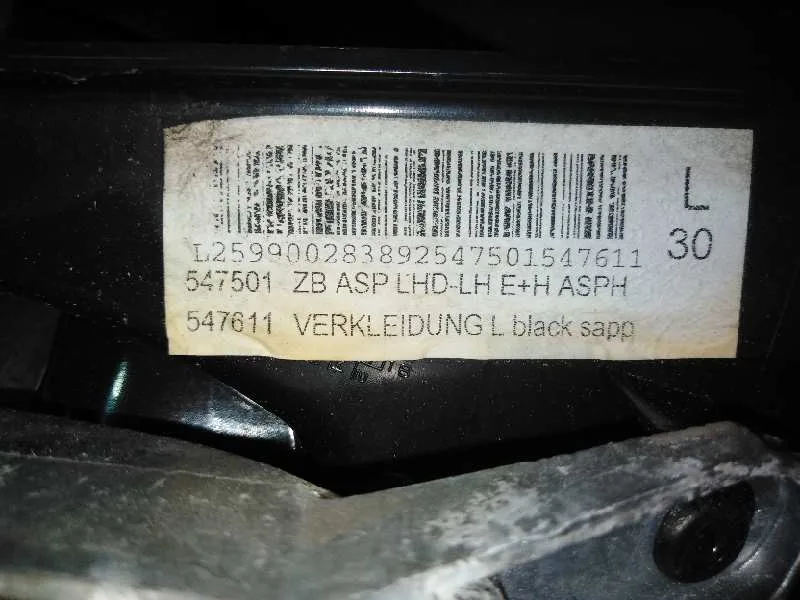 Retrovisor Izquierdo para Opel Insignia Berlina