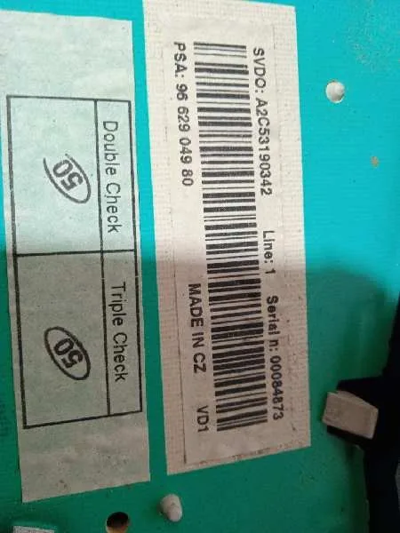 Cuadro Instrumentos para Peugeot 207