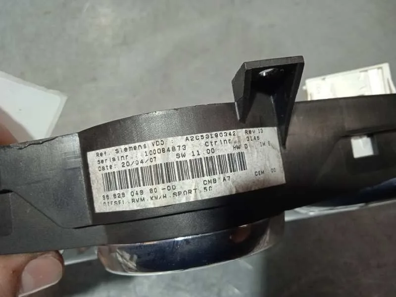 Cuadro Instrumentos para Peugeot 207