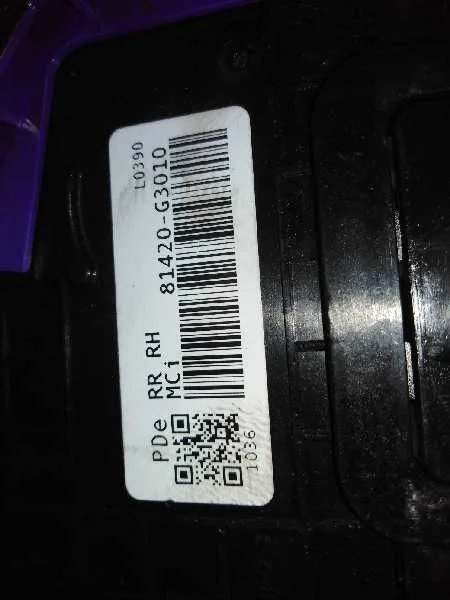 Cerradura Puerta Trasera Derecha para Hyundai I30 (Pd)