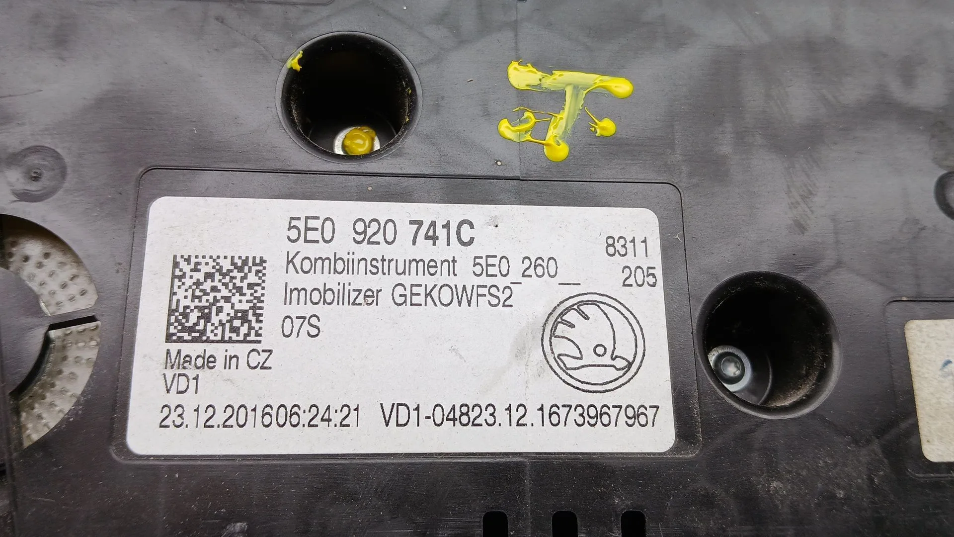 Cuadro Instrumentos para Skoda Octavia Lim. (5E3)