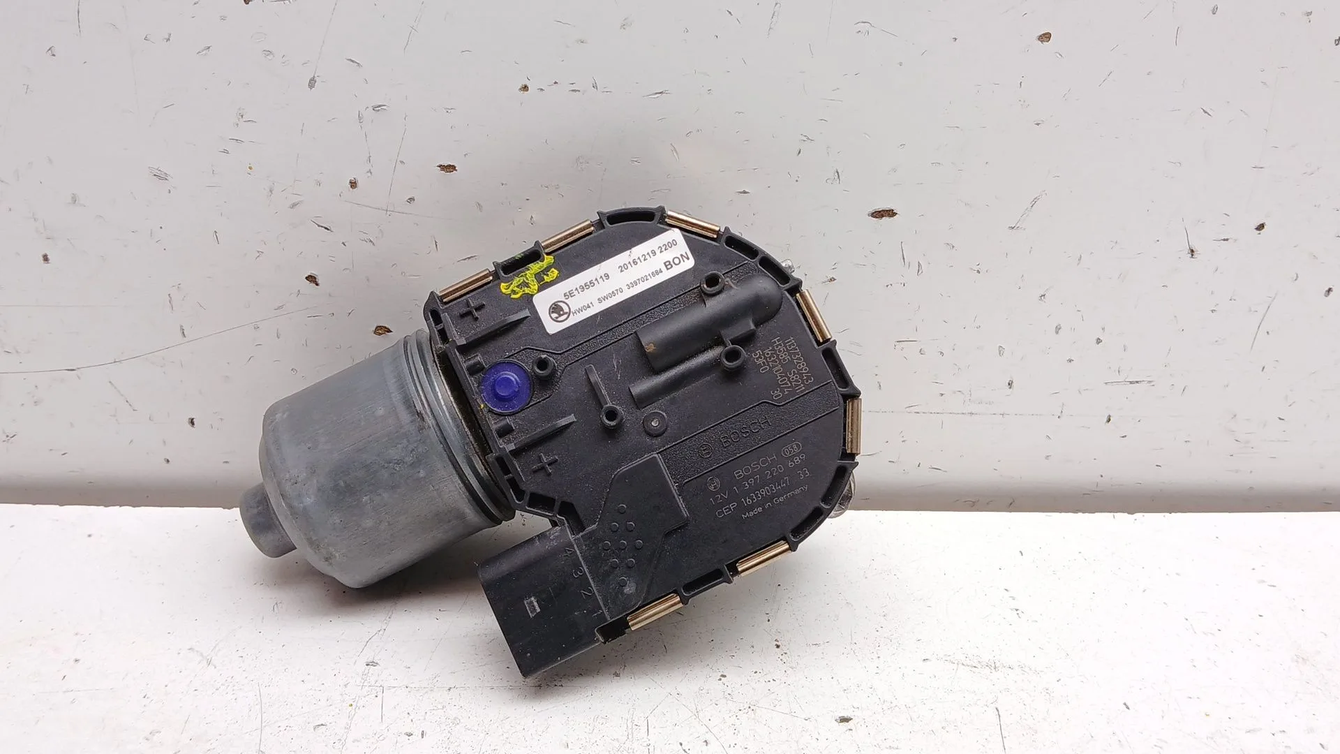 Motor Limpia Delantero para Skoda Octavia Lim. (5E3)