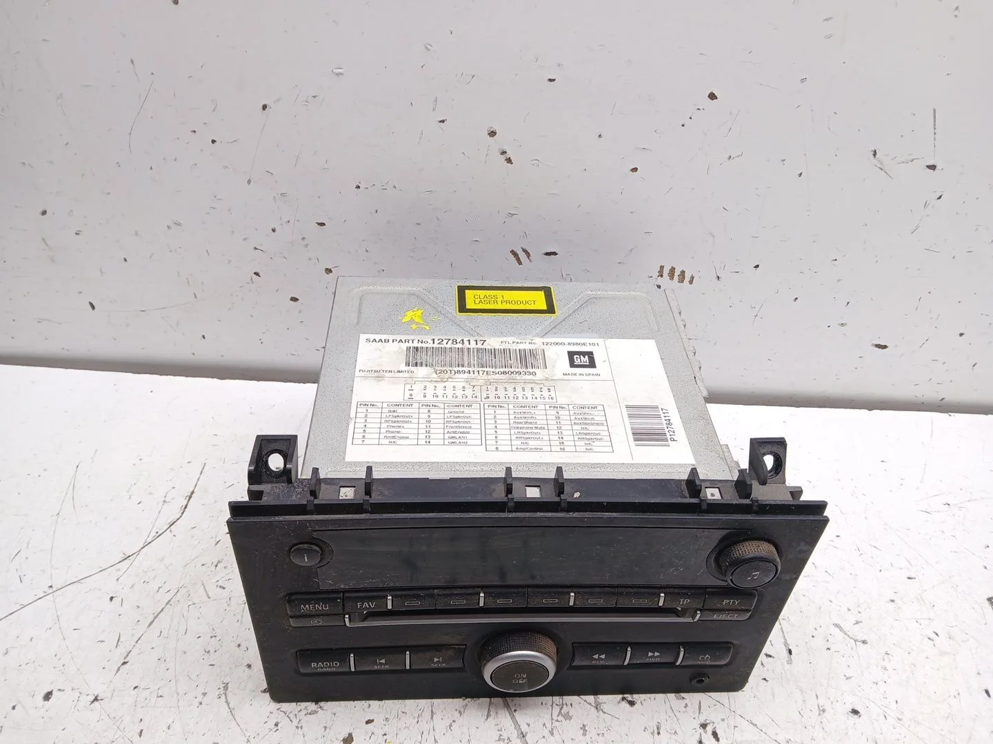 Sistema Audio / Radio Cd para Saab 9-3 Sport Sedan