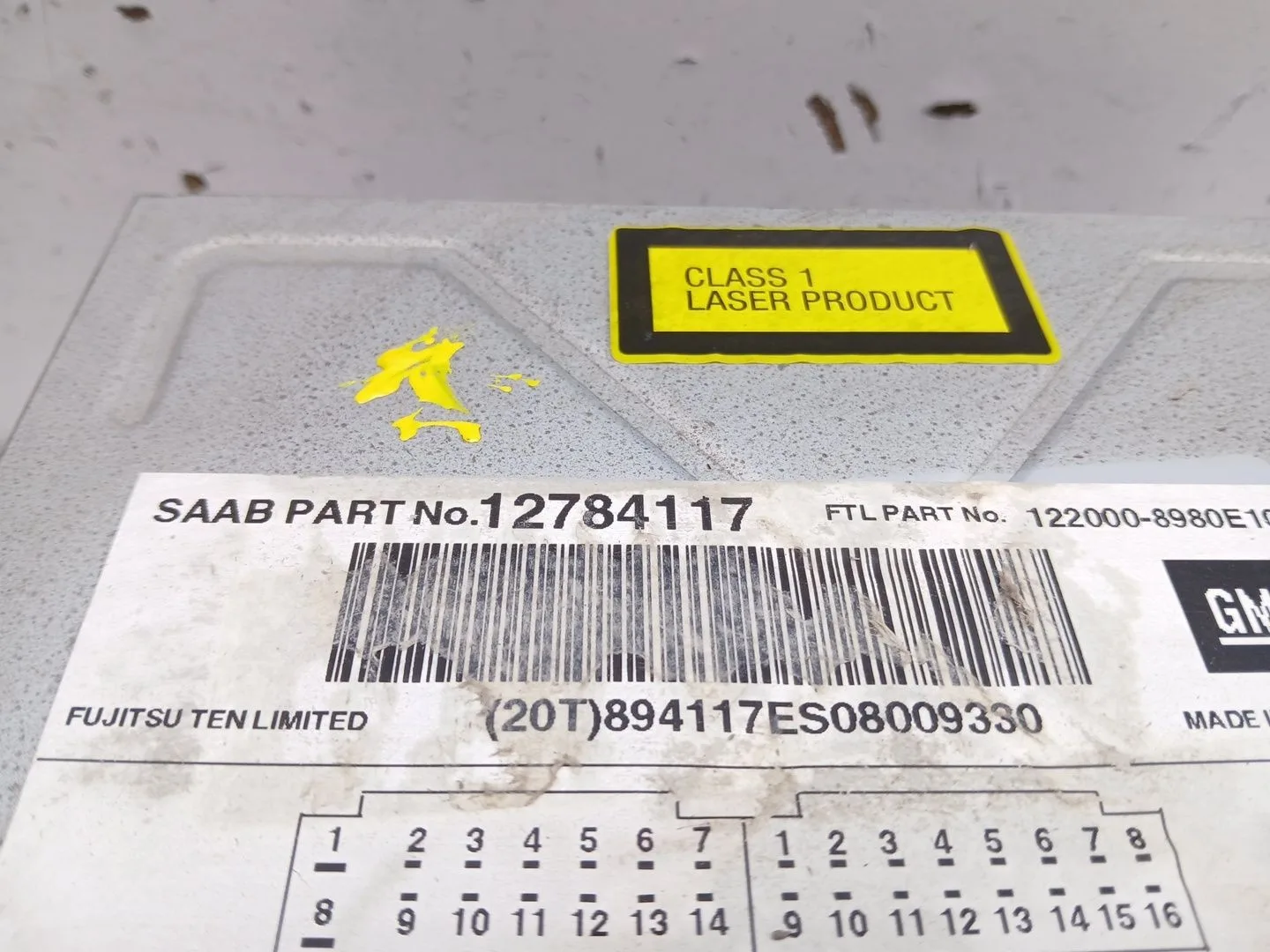 Sistema Audio / Radio Cd para Saab 9-3 Sport Sedan