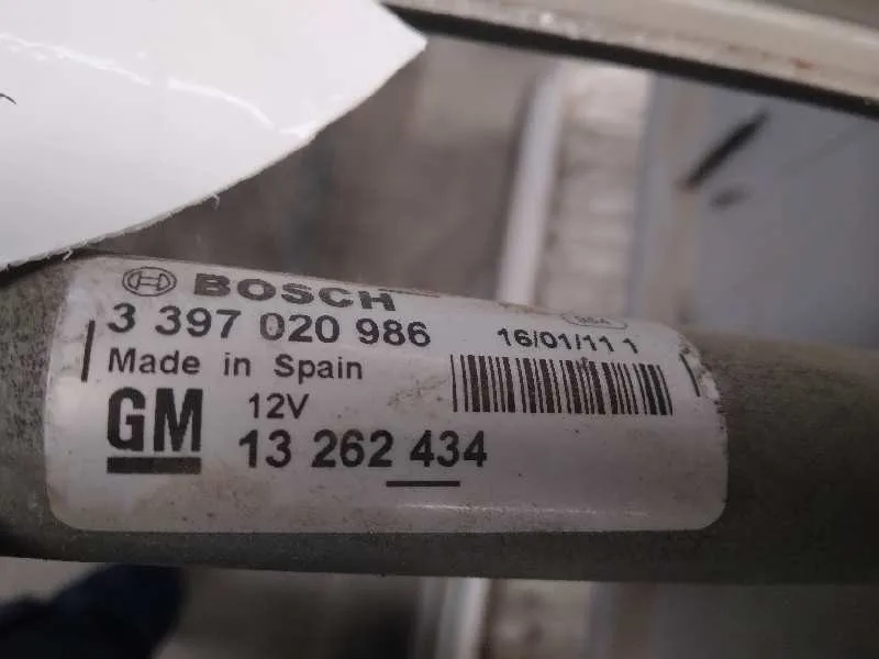 Motor Limpia Delantero para Opel Astra J Lim.