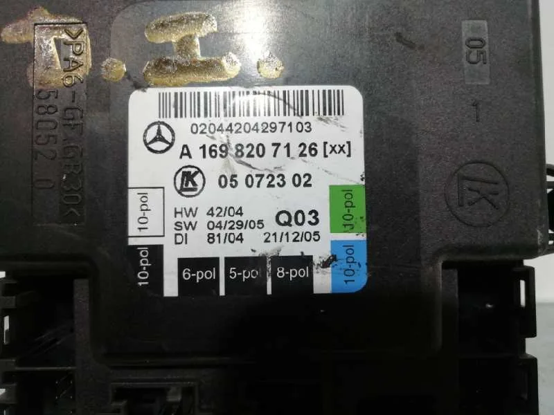 Modulo Confort para Mercedes-Benz Clase A (W169)