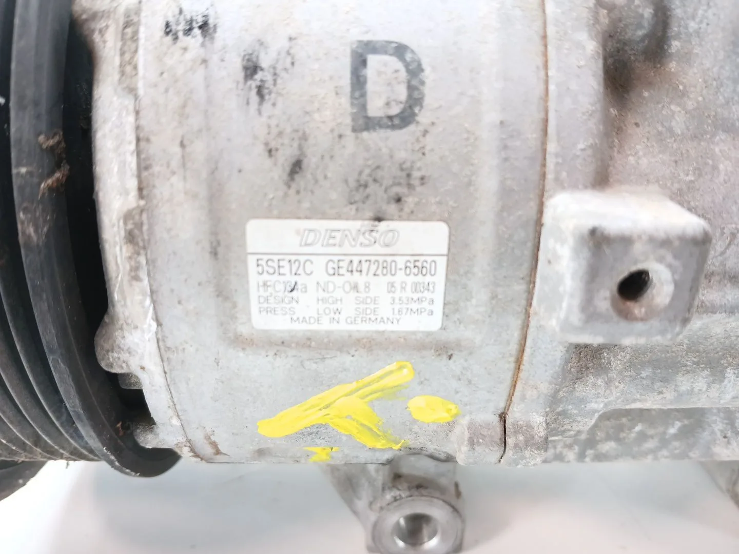 Compresor Aire Acondicionado para Toyota Auris