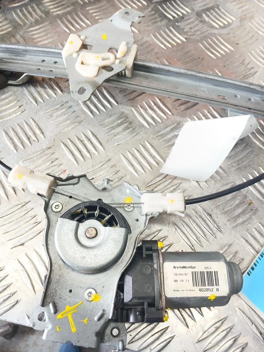 Elevalunas Trasero Derecho para Nissan Qashqai (J10)