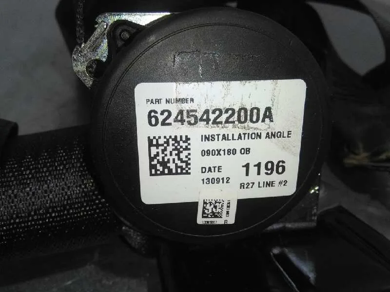 Cinturon Seguridad Trasero Derecho para Chevrolet Cruze