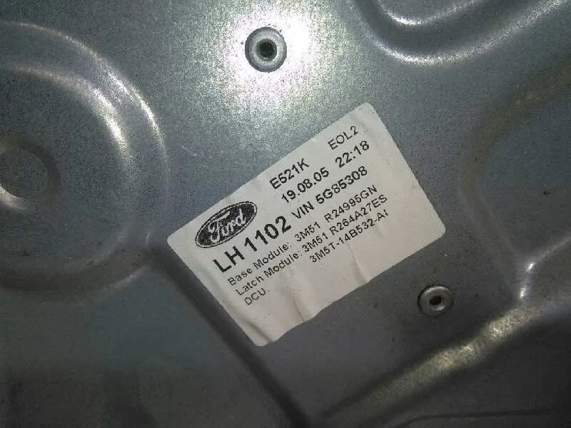 Elevalunas Trasero Izquierdo para Ford Focus C-Max (Cap)