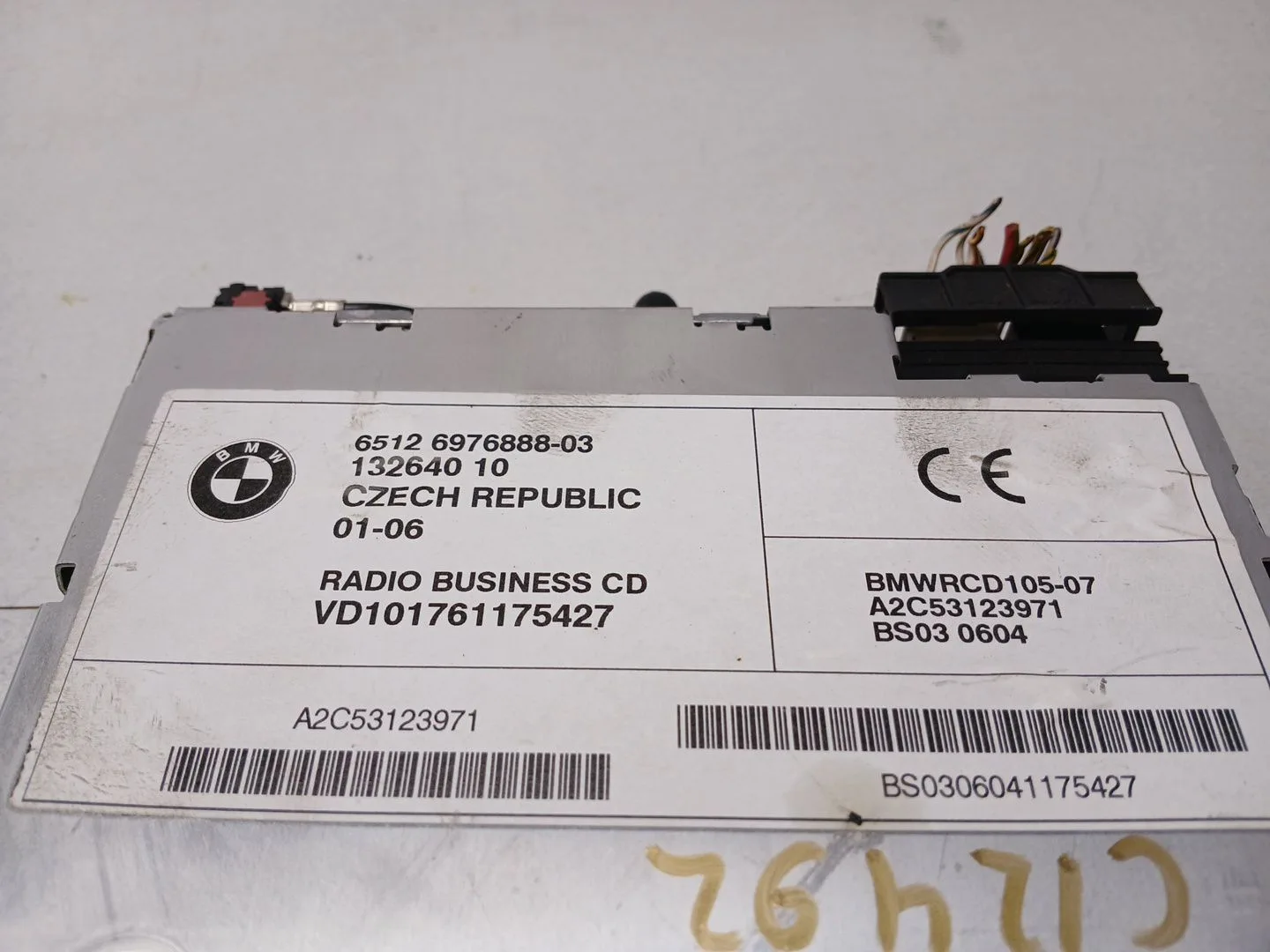 Sistema Audio / Radio Cd para Bmw X3 (E83)
