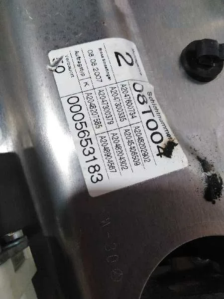 Elevalunas Trasero Izquierdo para Mercedes-Benz Clase C (W204) Berlina