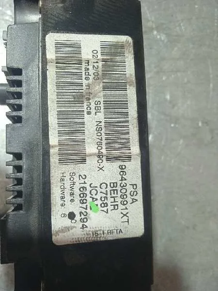 Mando Climatizador para Peugeot 307 Break / Sw (S1)