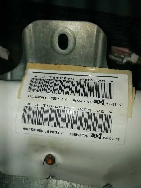 Airbag Cortina Delantero Derecho para Peugeot 3008