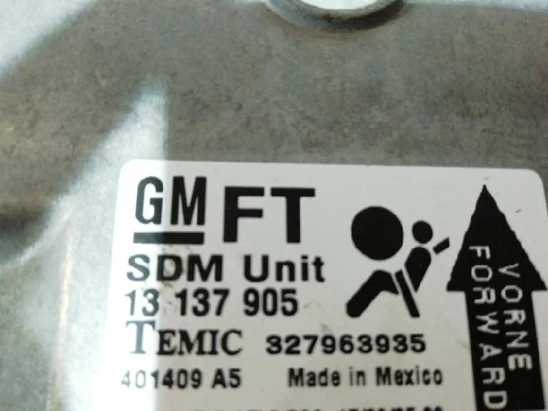 Centralita Airbag para Opel Astra Gtc