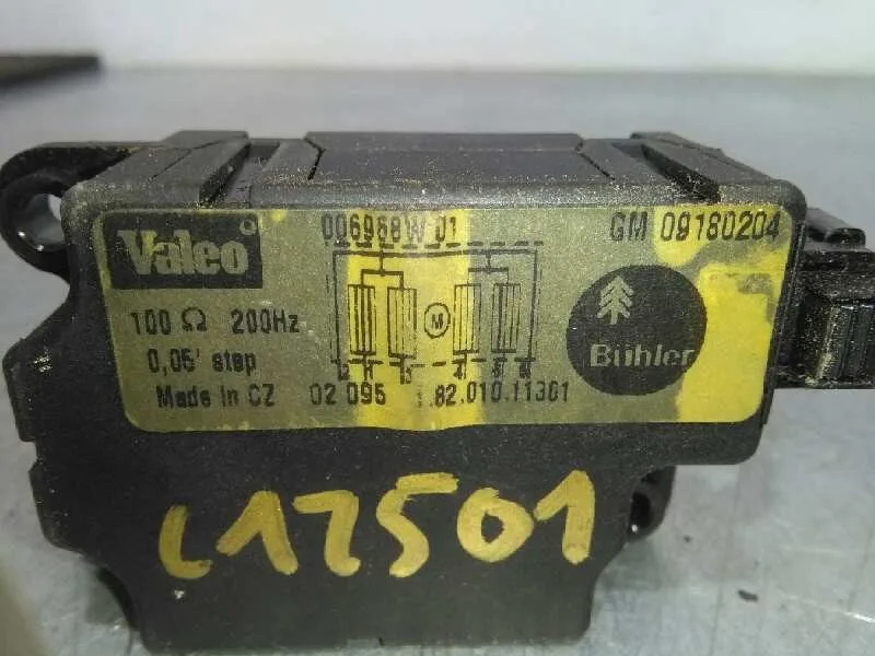 Motor Apertura Trampillas Climatizador para Opel Vectra C Berlina