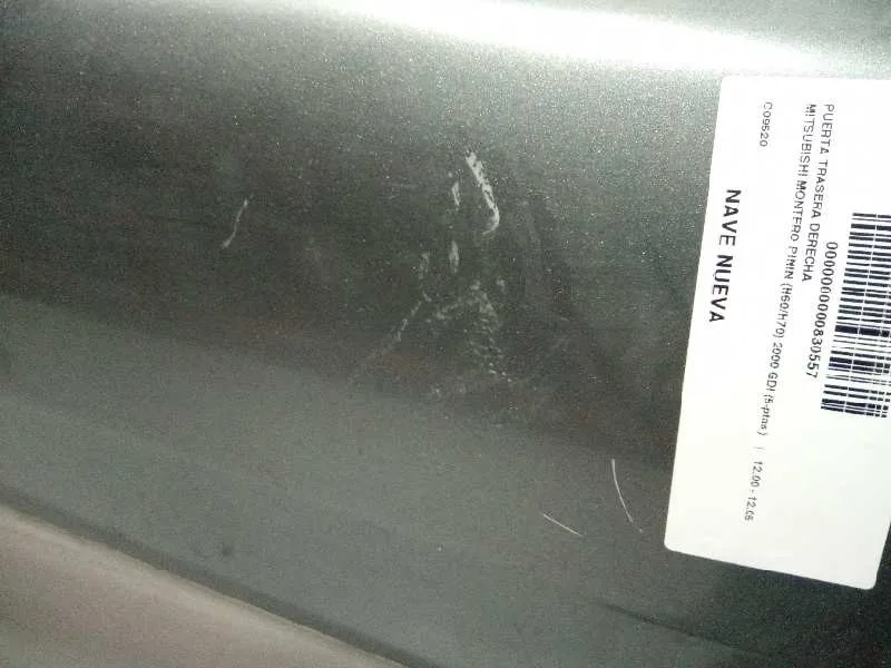 Puerta Trasera Derecha para Mitsubishi Montero Pinin (H60/H70)