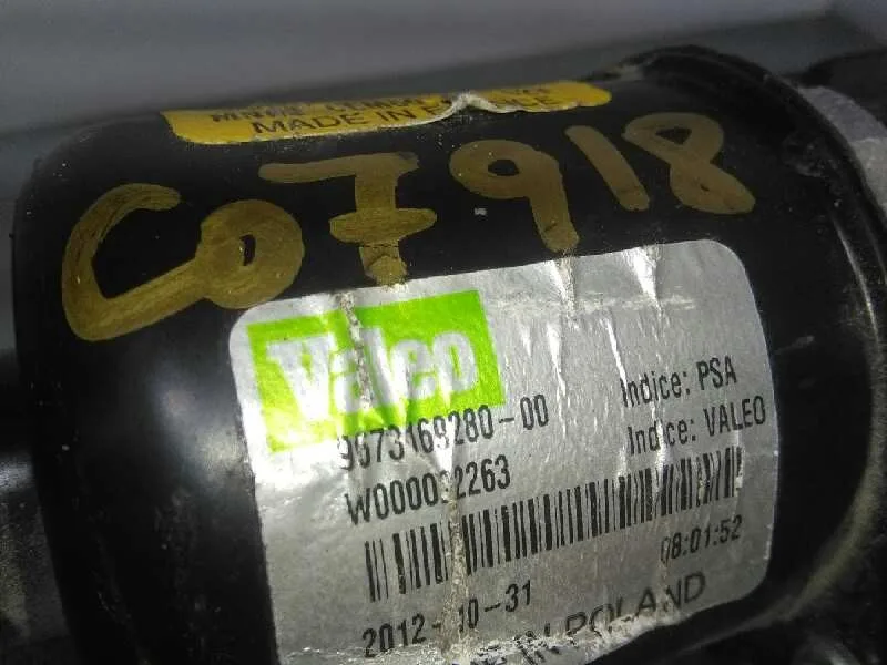 Motor Limpia Delantero para Citroën C3 Picasso