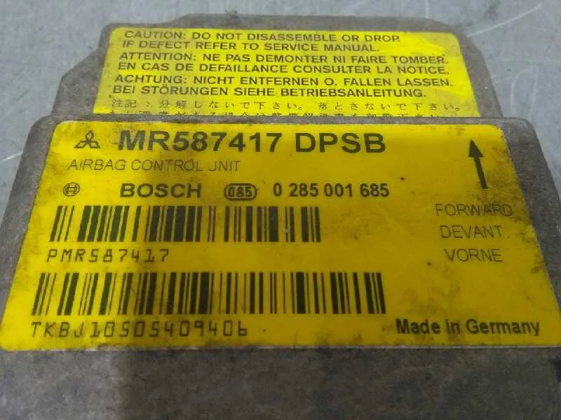 Centralita Airbag para Mitsubishi Colt Berlina 5 (Z30A)
