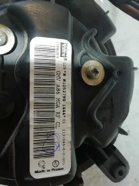 Motor Calefaccion para Peugeot 1007