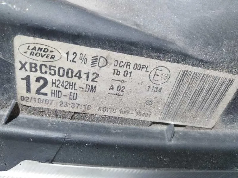 Faro Izquierdo para Land Rover Discovery
