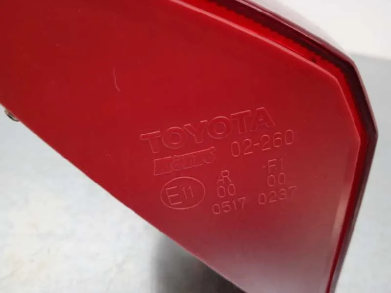 Piloto Trasero Derecho Interior para Toyota Auris