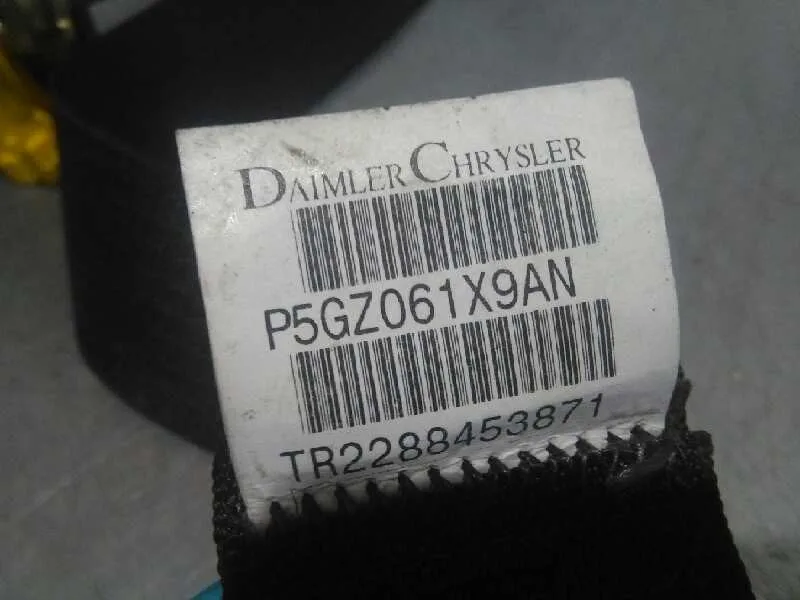 Cinturon Seguridad Delantero Derecho para Chrysler Jeep Cherokee (Kj)