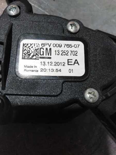 Potenciometro Pedal para Opel Astra J Lim.