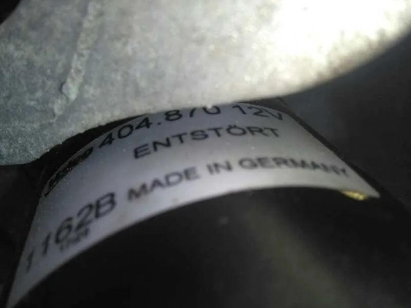 Motor Limpia Delantero para Peugeot 807