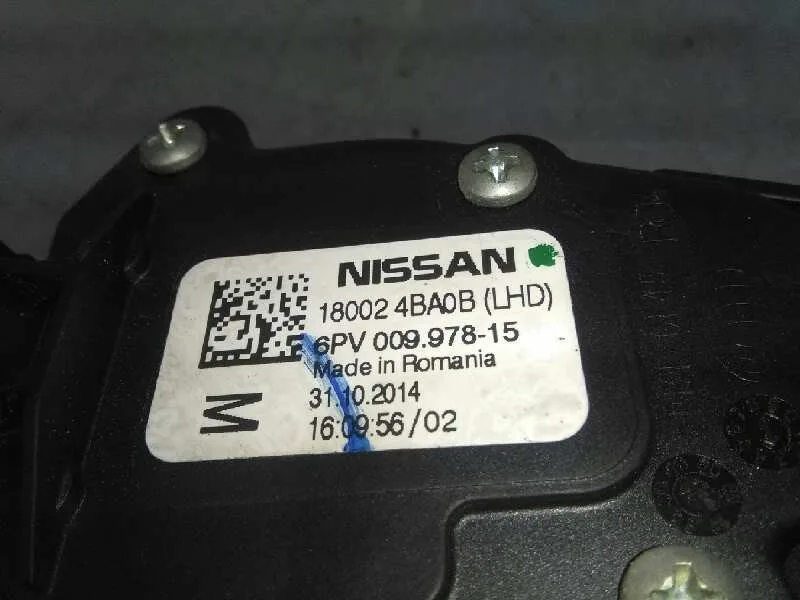 Potenciometro Pedal para Nissan Qashqai (J11)