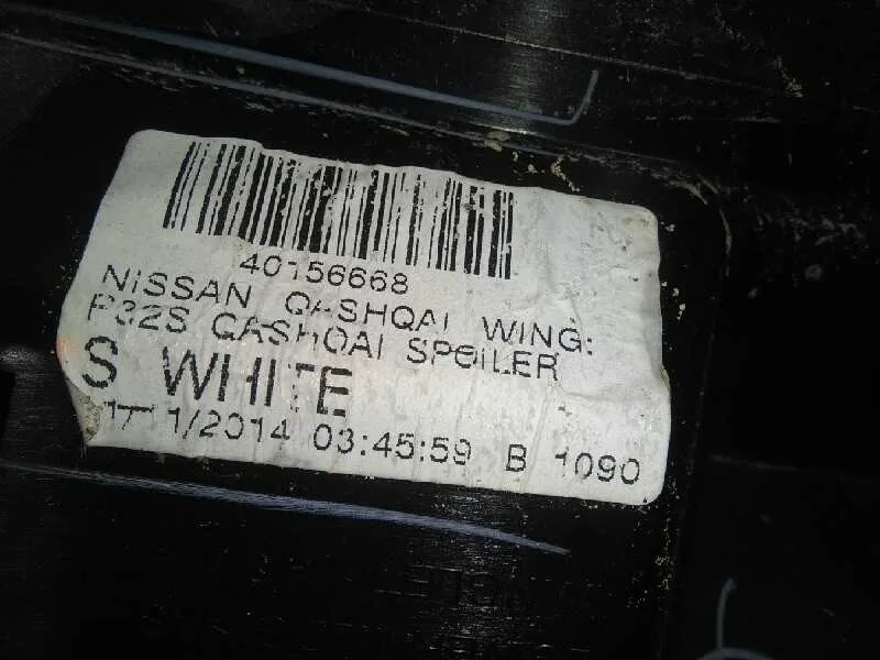 Aleron Trasero para Nissan Qashqai (J11)