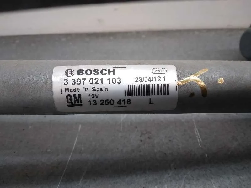 Motor Limpia Delantero para Opel Meriva B