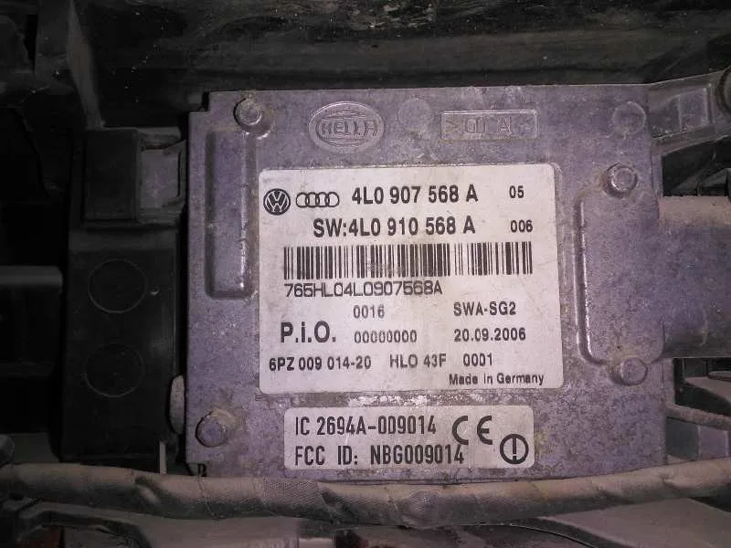 Paragolpes Trasero para Audi Q7 (4L)