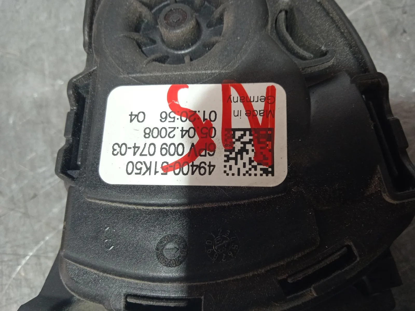 Potenciometro Pedal para Suzuki Swift Berlina (Mz)