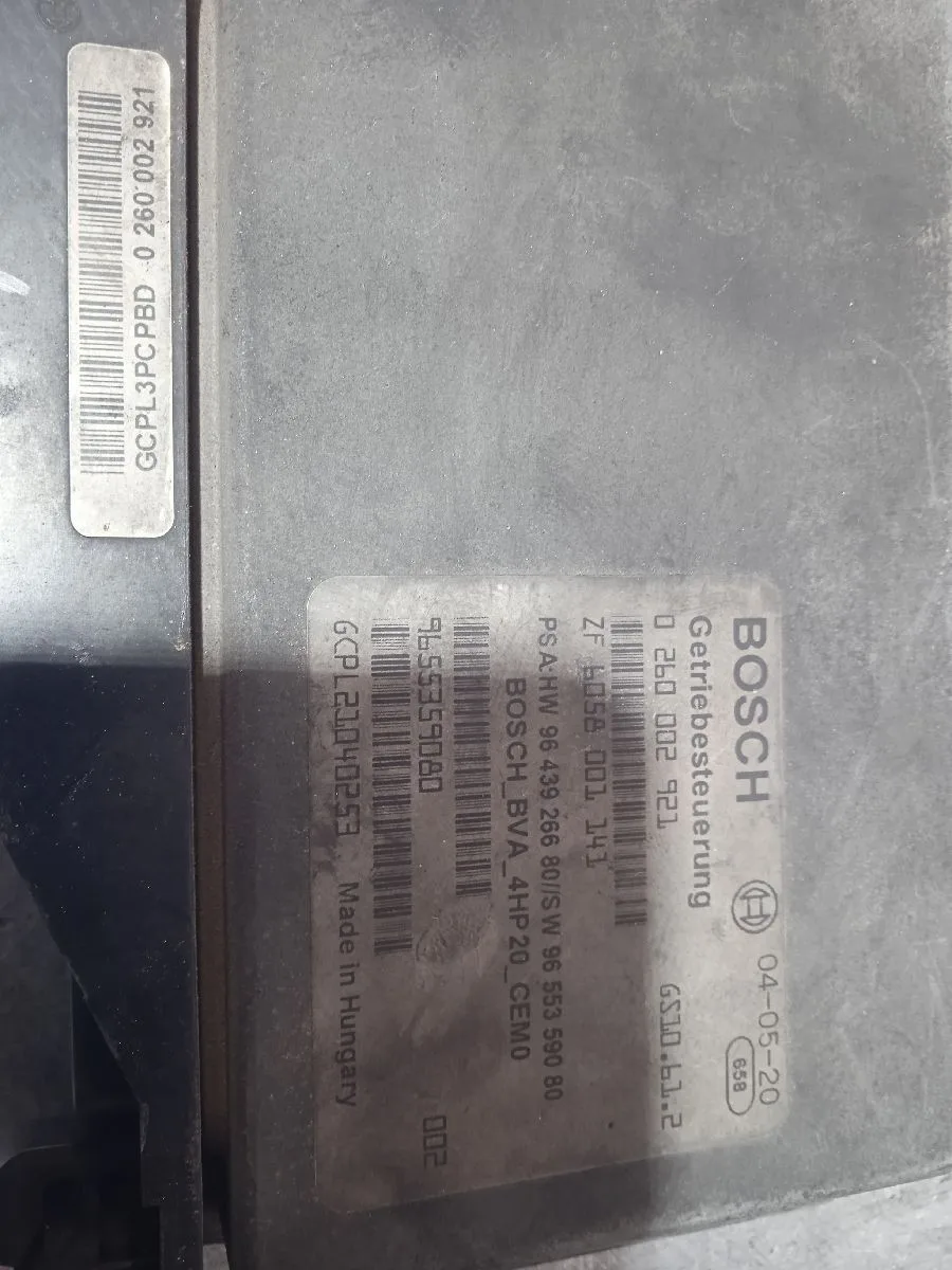 Centralita Cambio Automatico para Peugeot 407