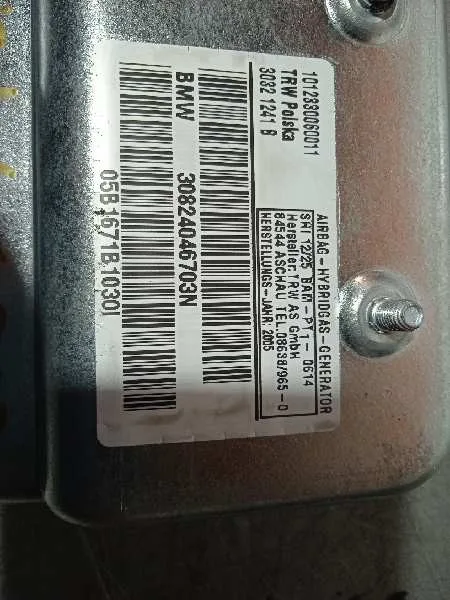 Airbag Lateral Delantero Izquierdo para Bmw Serie 7 (E65/E66)
