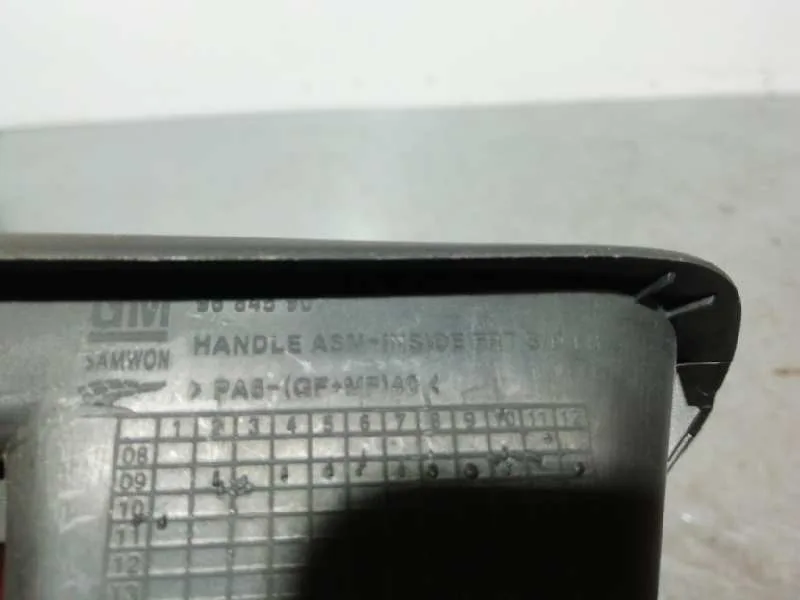 Maneta Interior Delantera Izquierda para Chevrolet Cruze