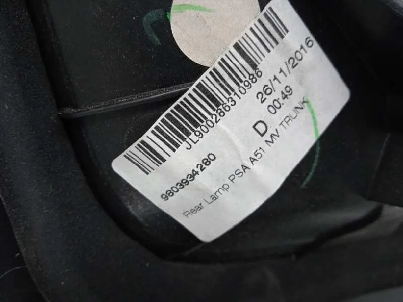 Piloto Trasero Derecho Interior para Citroën C3