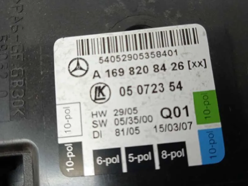 Centralita Cierre para Mercedes-Benz Clase A (W169)