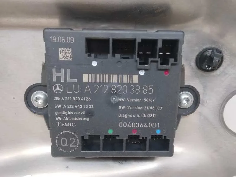 Elevalunas Trasero Izquierdo para Mercedes-Benz Clase C (W204) Familiar
