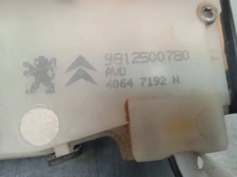 Cerradura Puerta Delantera Derecha para Peugeot 2008 (--.2013->)