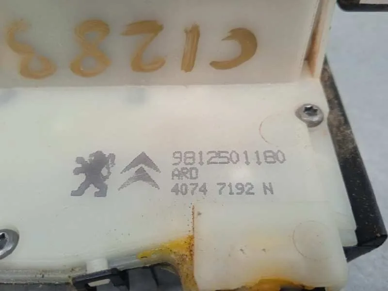 Cerradura Puerta Trasera Derecha para Peugeot 2008 (--.2013->)