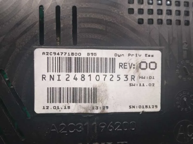 Cuadro Instrumentos para Renault Megane Iii Berlina 5 P