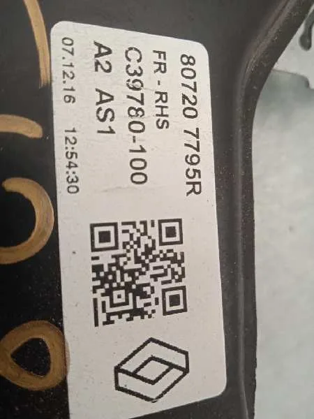 Elevalunas Delantero Derecho para Renault Kadjar