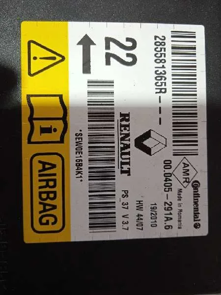 Centralita Airbag para Renault Megane Iii Berlina 5 P