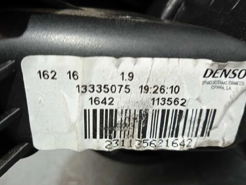 Motor Calefaccion para Opel Corsa E