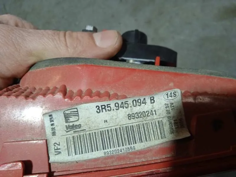 Piloto Trasero Derecho Interior para Seat Exeo Berlina (3R2)