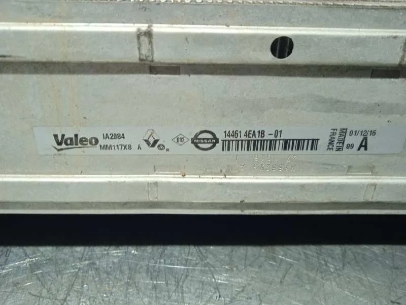 Intercooler para Renault Kadjar